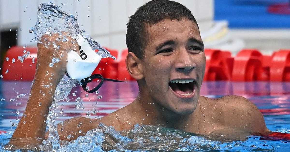 أول سباح عربي يتأهل لأولمبياد 2024.. التونسي الحفناوي يعلق