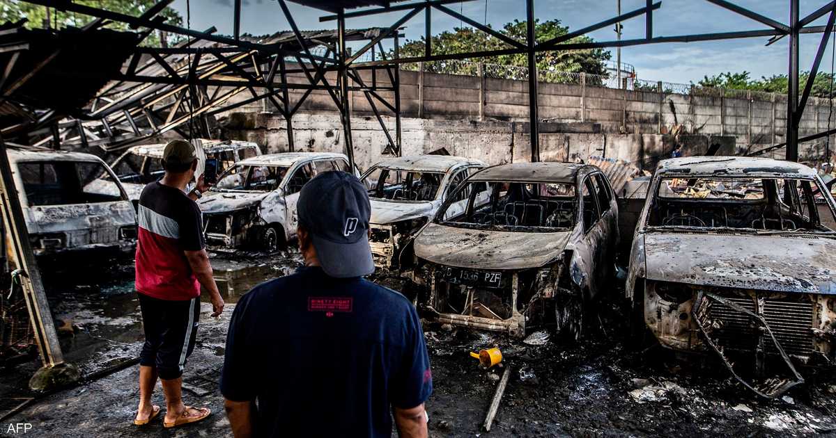 إندونيسيا.. مقتل 17 جراء حريق بمستودع وقود