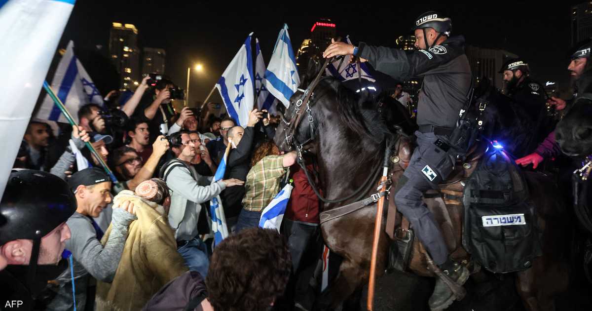 نتنياهو ردا على التظاهرات: مجموعة متطرفة تخطت الخطوط الحمراء