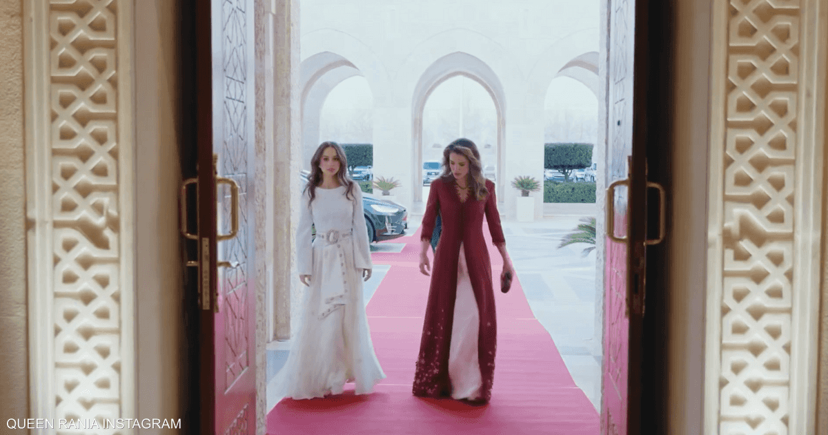 بالصور.. “حفل حنّاء” في القصر الملكي الأردني يخطف الأضواء
