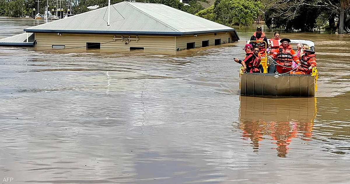 أستراليا.. عمليات إجلاء من الفيضانات في كوينزلاند