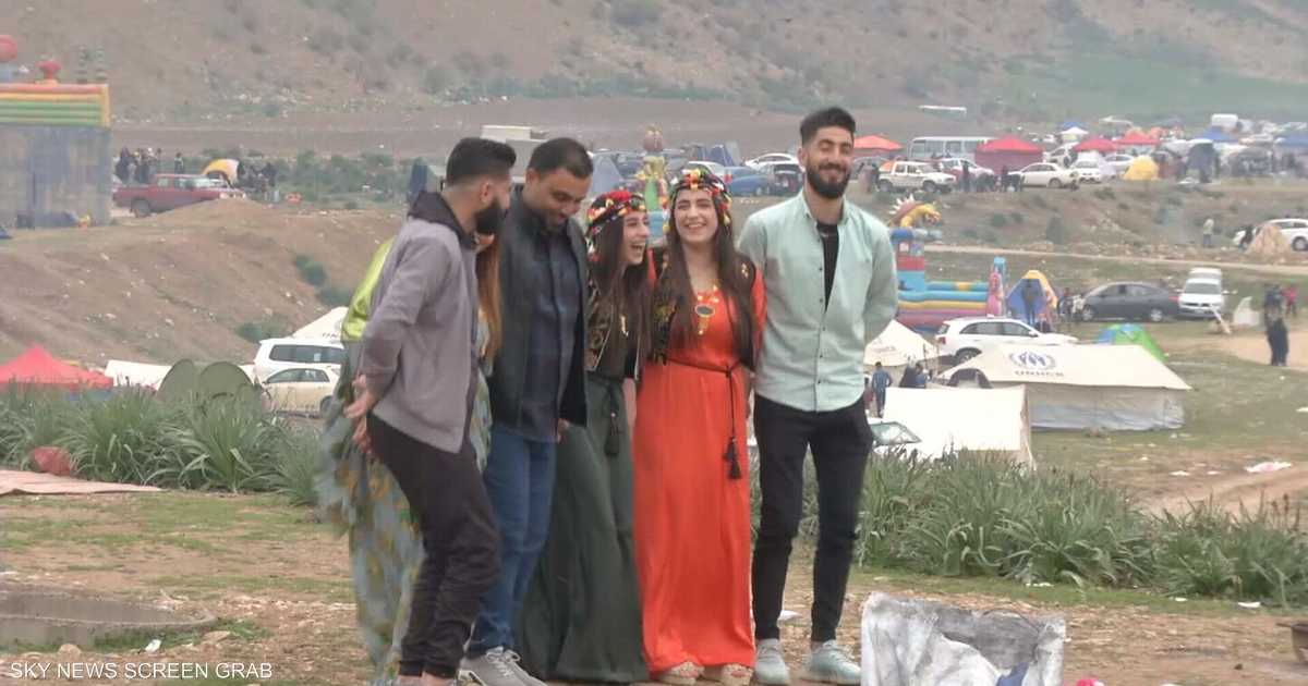 كردستان.. نزهات عائلية بالمناطق الجبلية مع قرب عيد النوروز