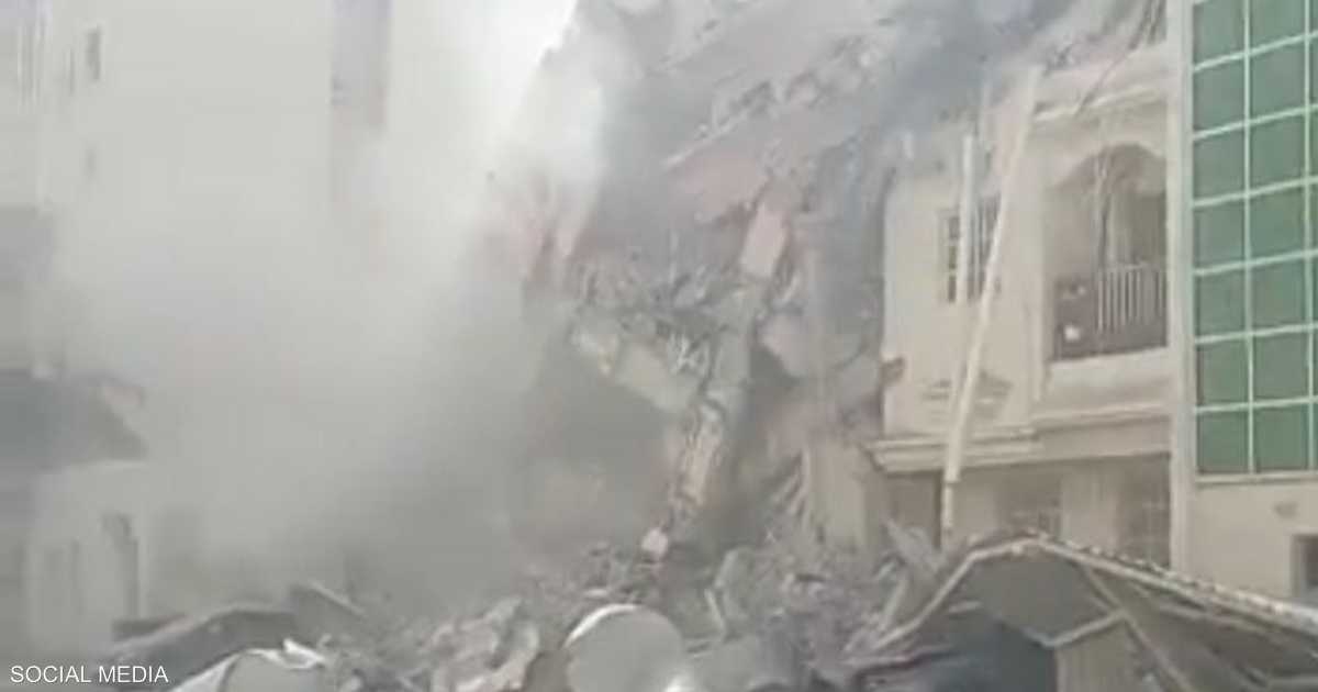 قطر.. وفاة شخص وإنقاذ 7 آخرين جراء سقوط مبنى سكني في الدوحة