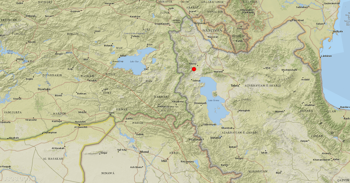 زلزال يضرب شمال غربي إيران