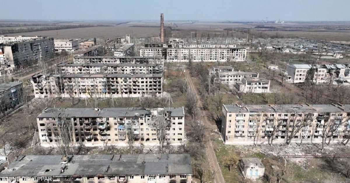 مع احتدام المواجهات.. صور جديدة تكشف حجم الدمار في دونباس