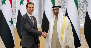 محمد بن زايد: أجريت مع الرئيس السورى مباحثات إيجابية لدعم العلاقات الأخوية