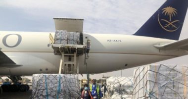 وصول 30 طنا من المساعدات السعودية للشعب الأوكرانى