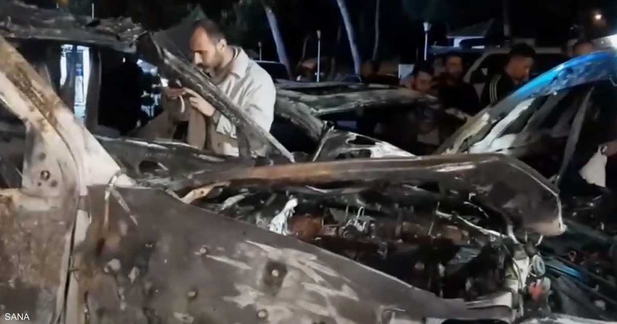 فيديو يوثق حجم الأضرار التي خلفها انفجار سيارة في دمشق