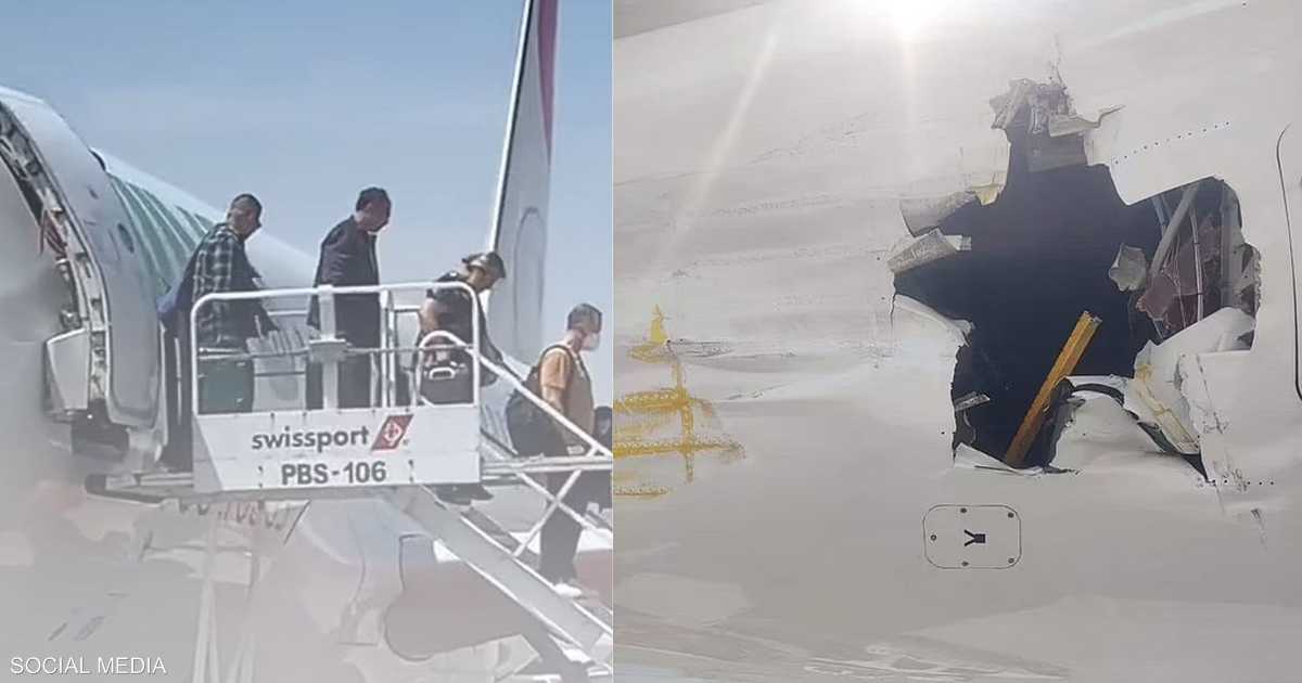 فيديو.. سائق شاحنة يصدم طائرة في مطار بالمكسيك