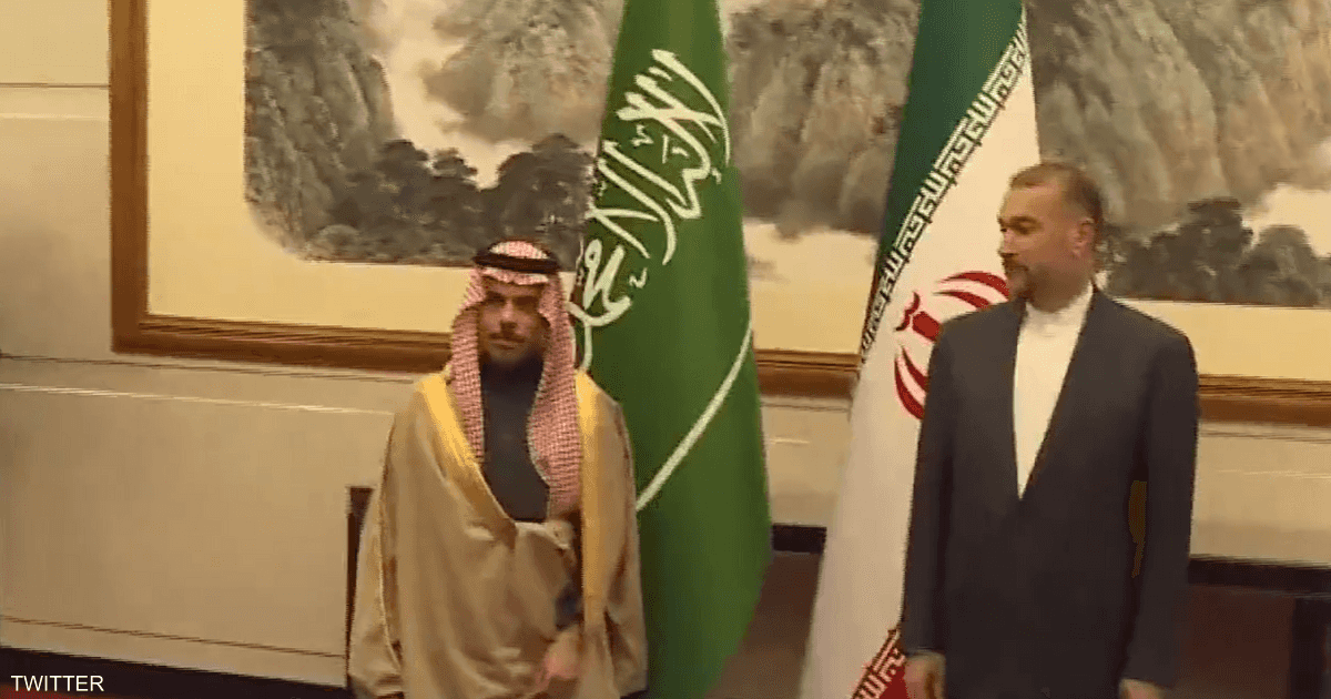 وزيرا خارجية السعودية وإيران يجتمعان في الصين